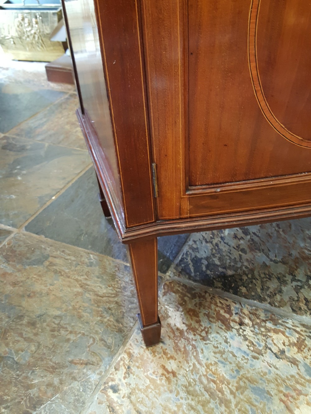 Edwardian mahogany drinks cabinet View IV