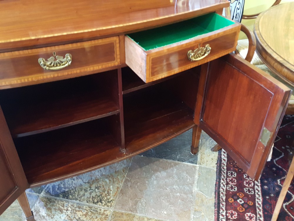 Edwardian mahogany drinks cabinet View VII