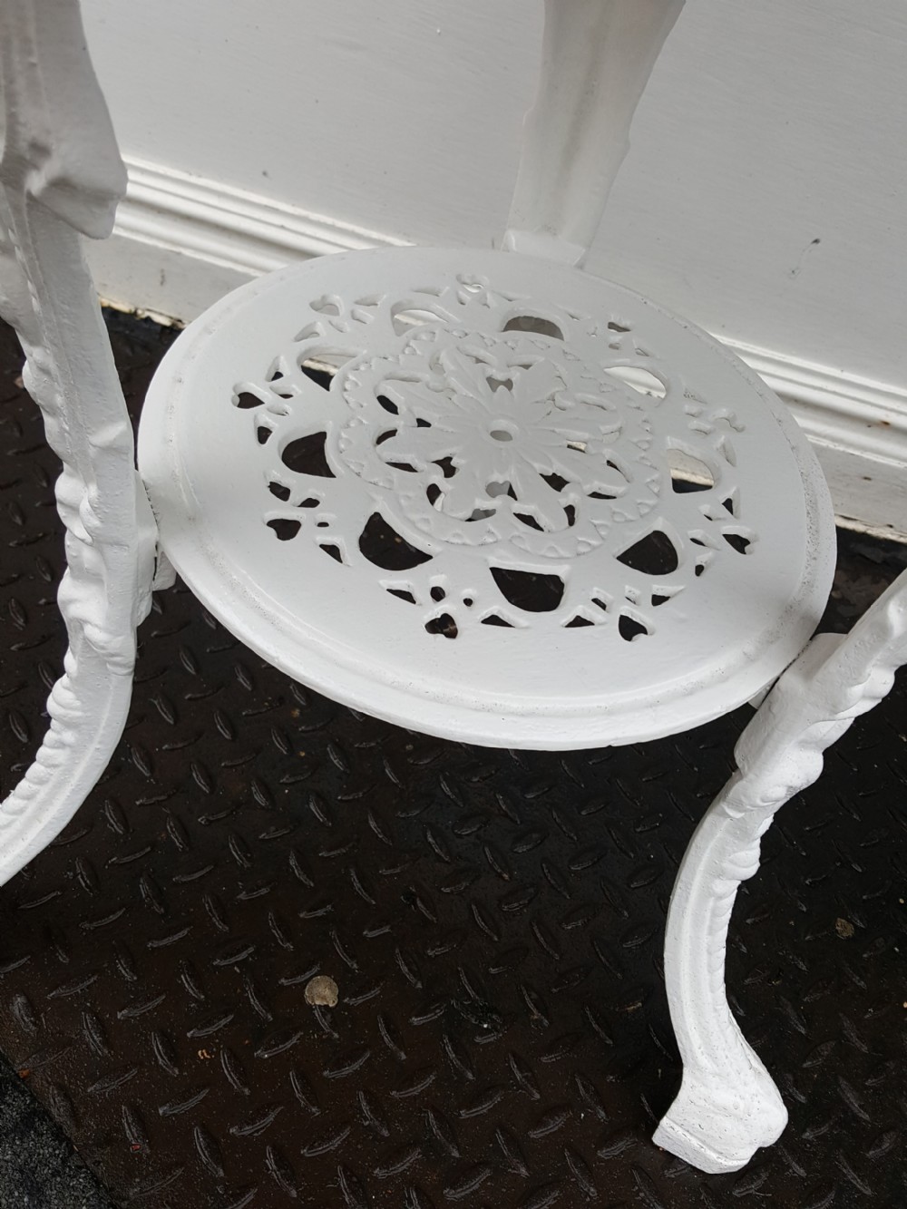 Victorian Cast Iron Garden Table View III