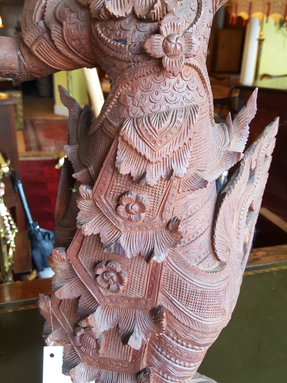 Late 19th Century Indonesian Wood Carving View III