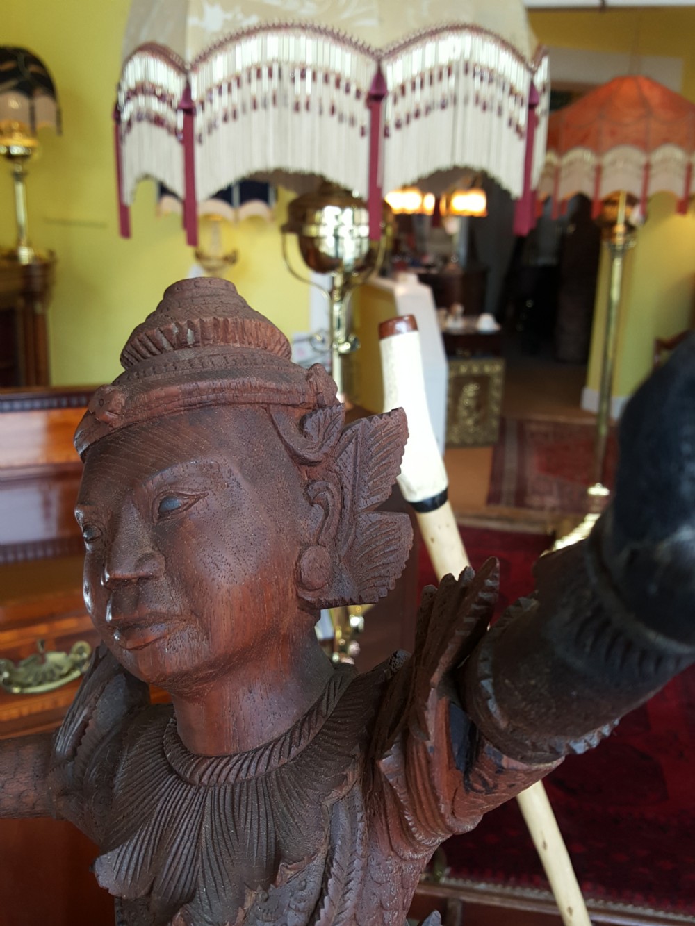 Late 19th Century Indonesian Wood Carving View VII