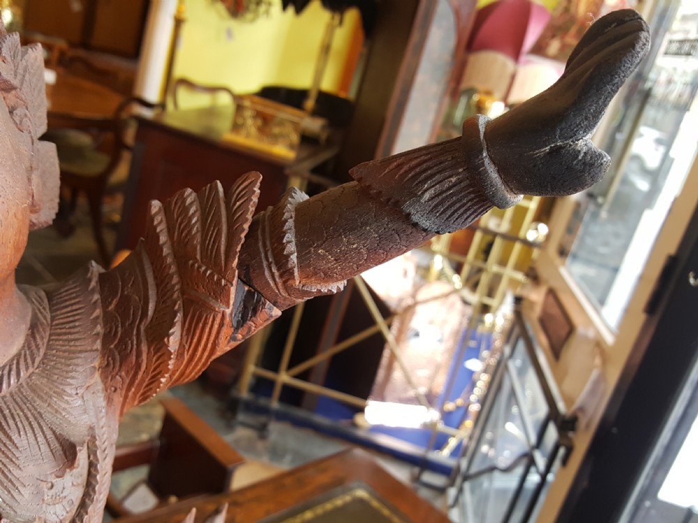 Late 19th Century Indonesian Wood Carving View VIII