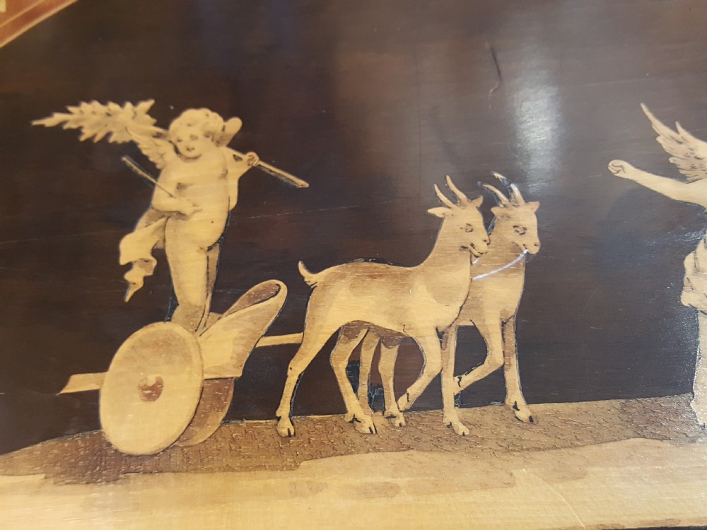 Victorian Walnut and Inlaid Tray View V
