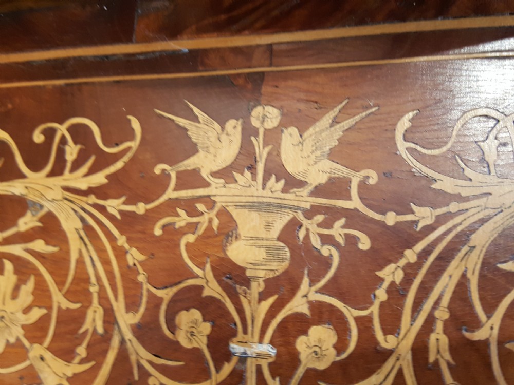 Victorian Walnut and Inlaid Tray View VII