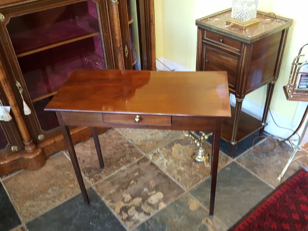 Georgian Mahogany Hall Table View II