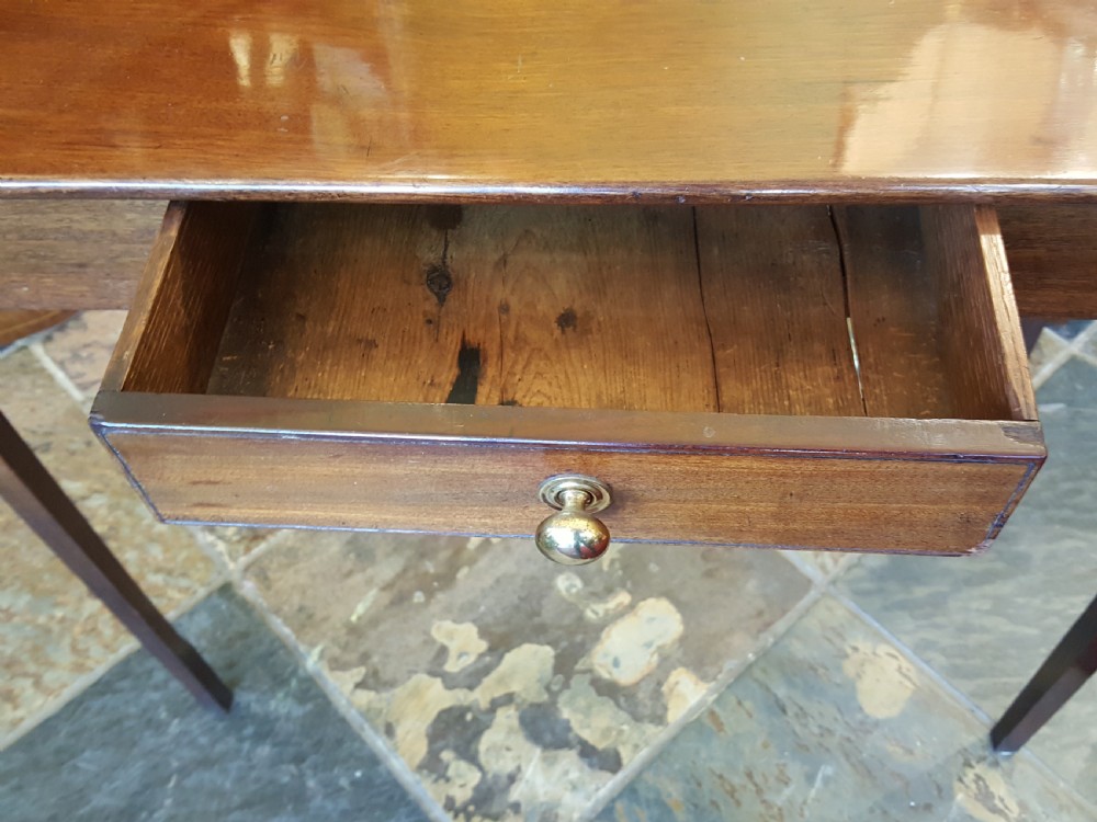 Georgian Mahogany Hall Table View III