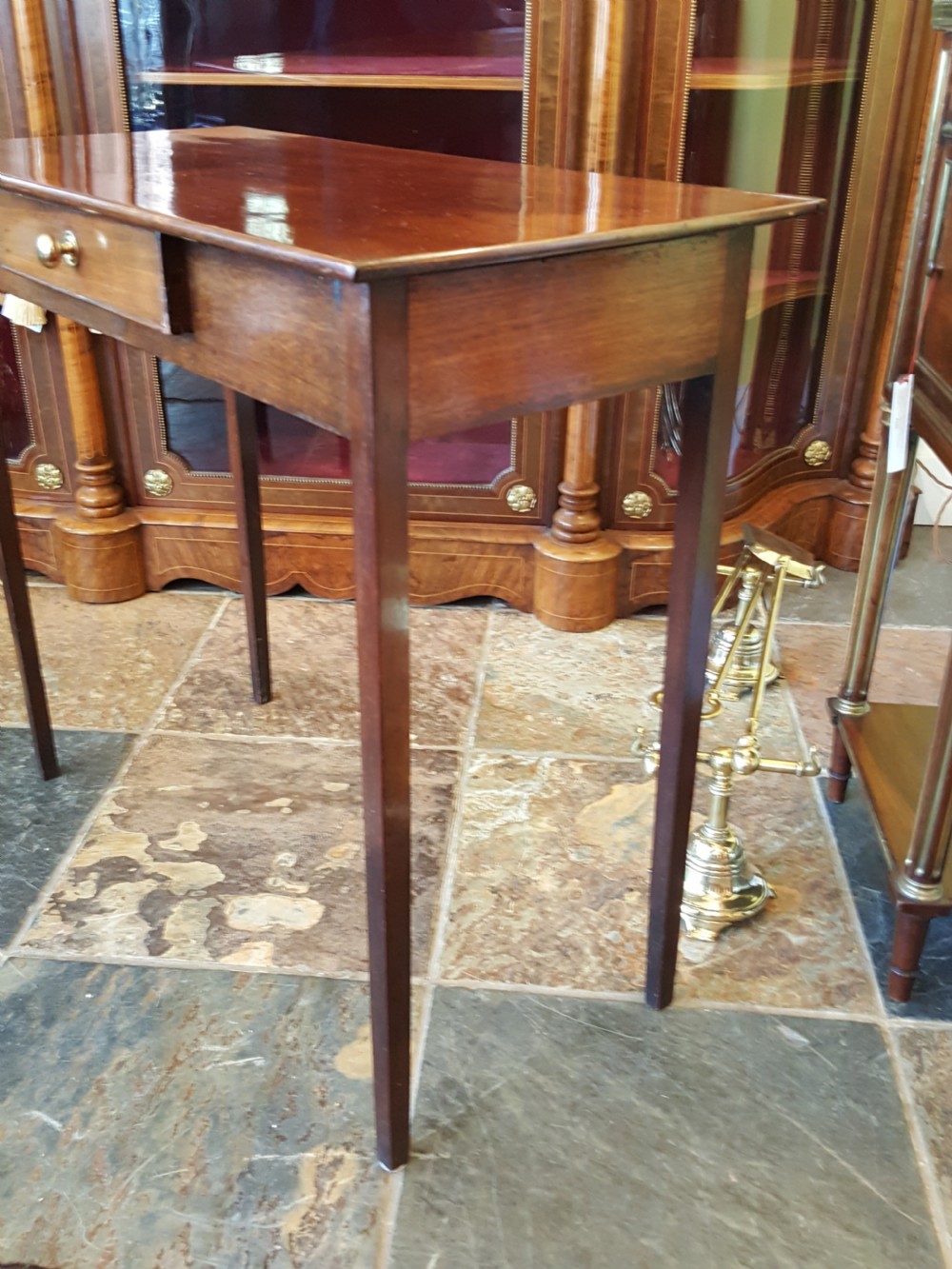 Georgian Mahogany Hall Table View V