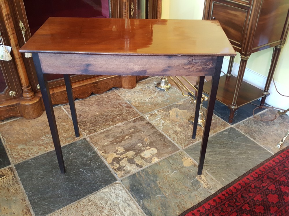 Georgian Mahogany Hall Table View VI
