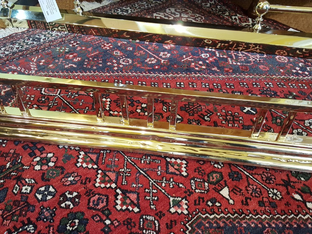 Late 19thC Brass Fender View IV