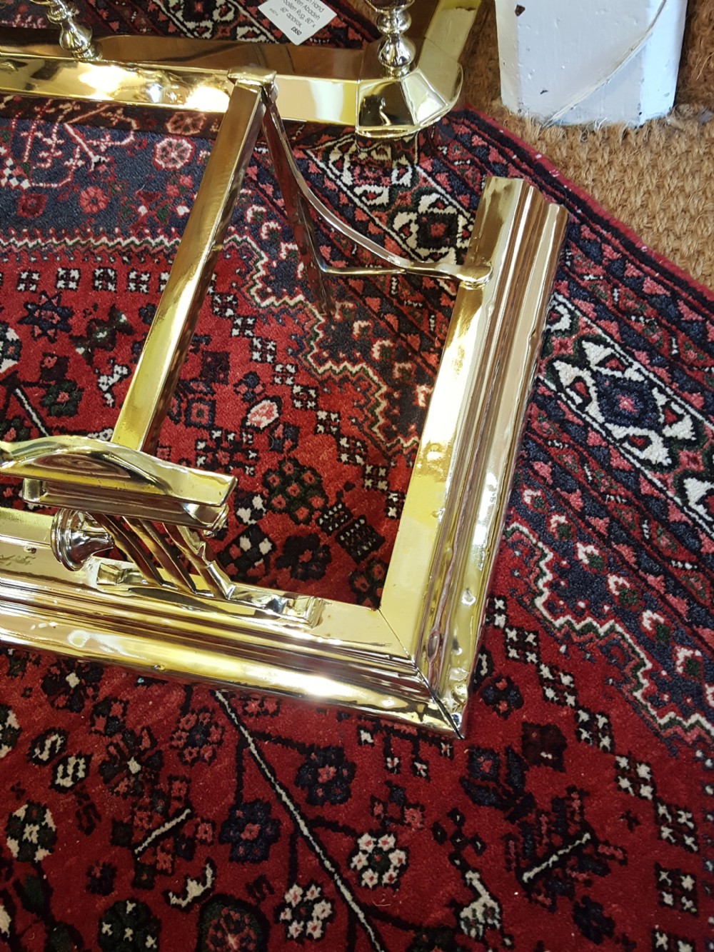 Late 19thC Brass Fender View V