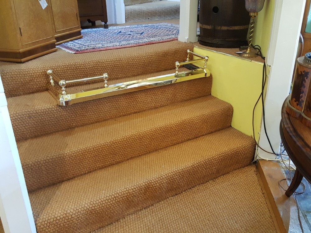 Edwardian Brass Fender View II