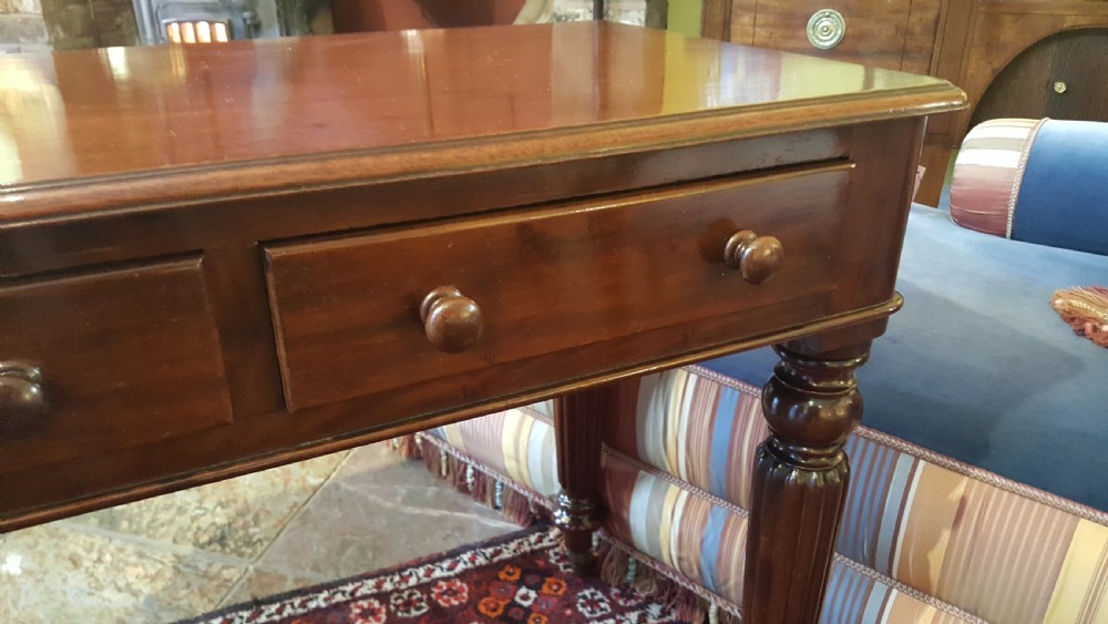 Early 19thC Mahogany Hall Table View IV