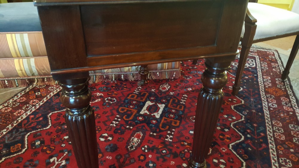 Early 19thC Mahogany Hall Table View VI