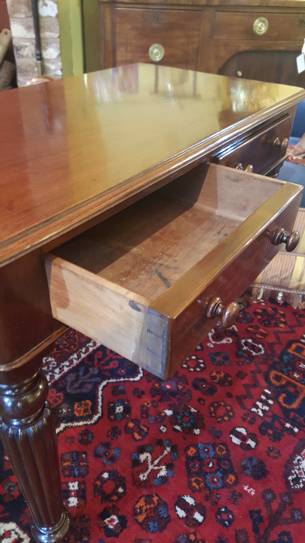 Early 19thC Mahogany Hall Table View VII