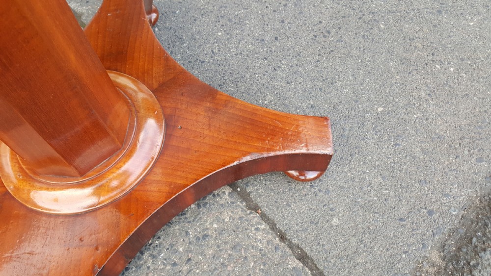 Early Victorian Rectangular Mahogany Side Table View III