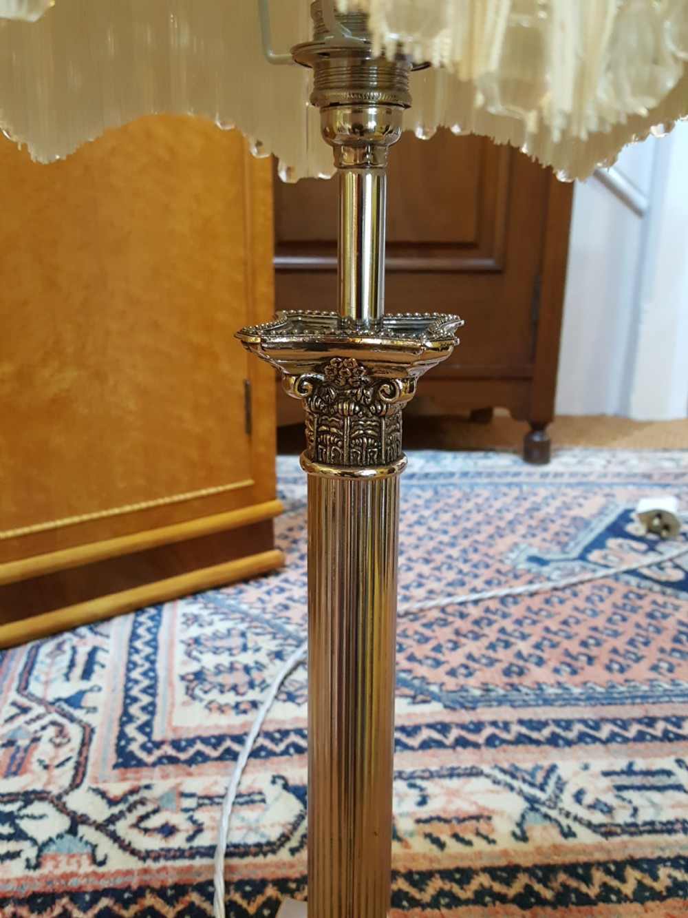 Pair of Early 20thC Silver Plate Candlesticks View III