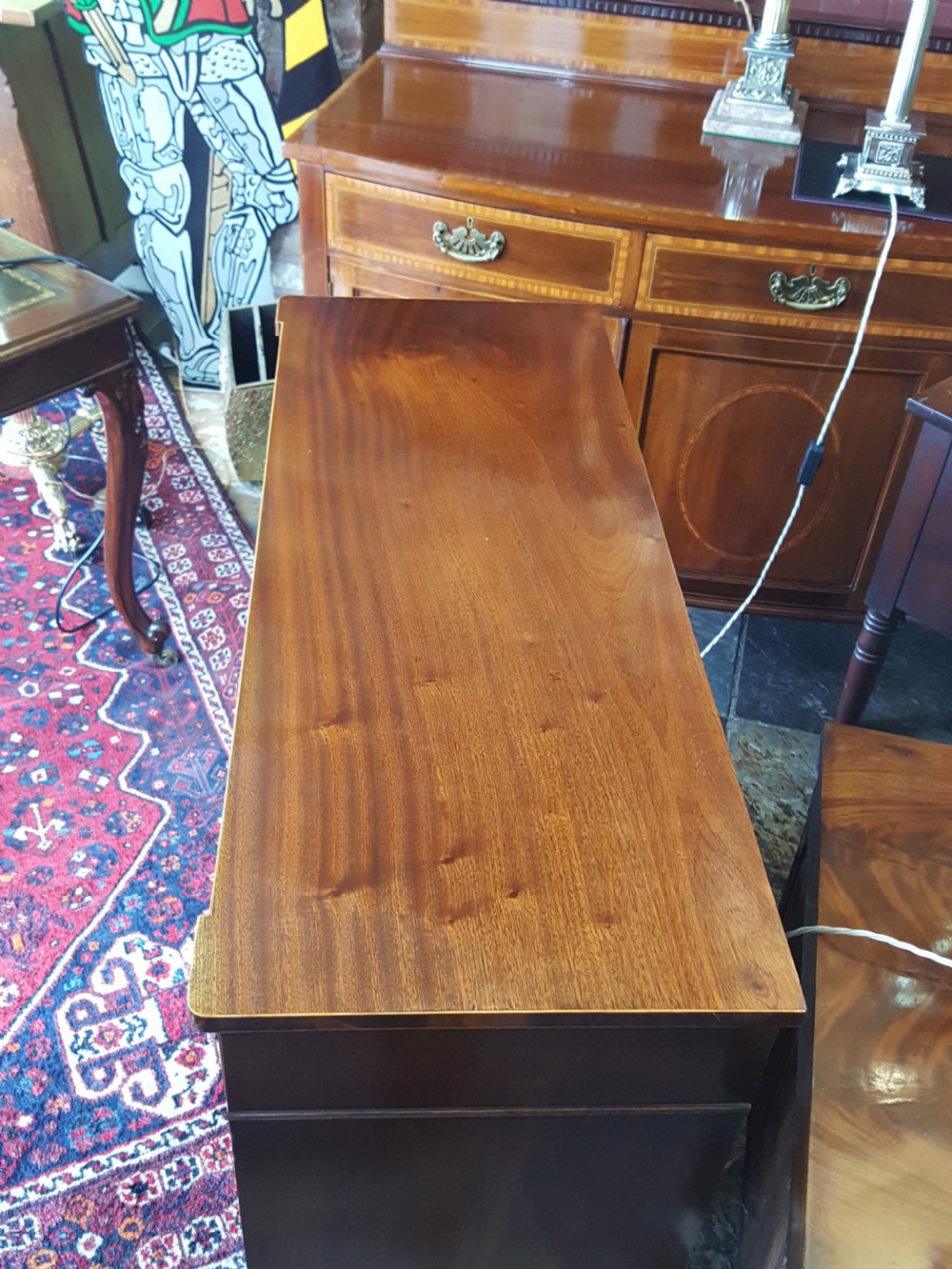 Early 20thC Mahogany Drinks Cabinet View II