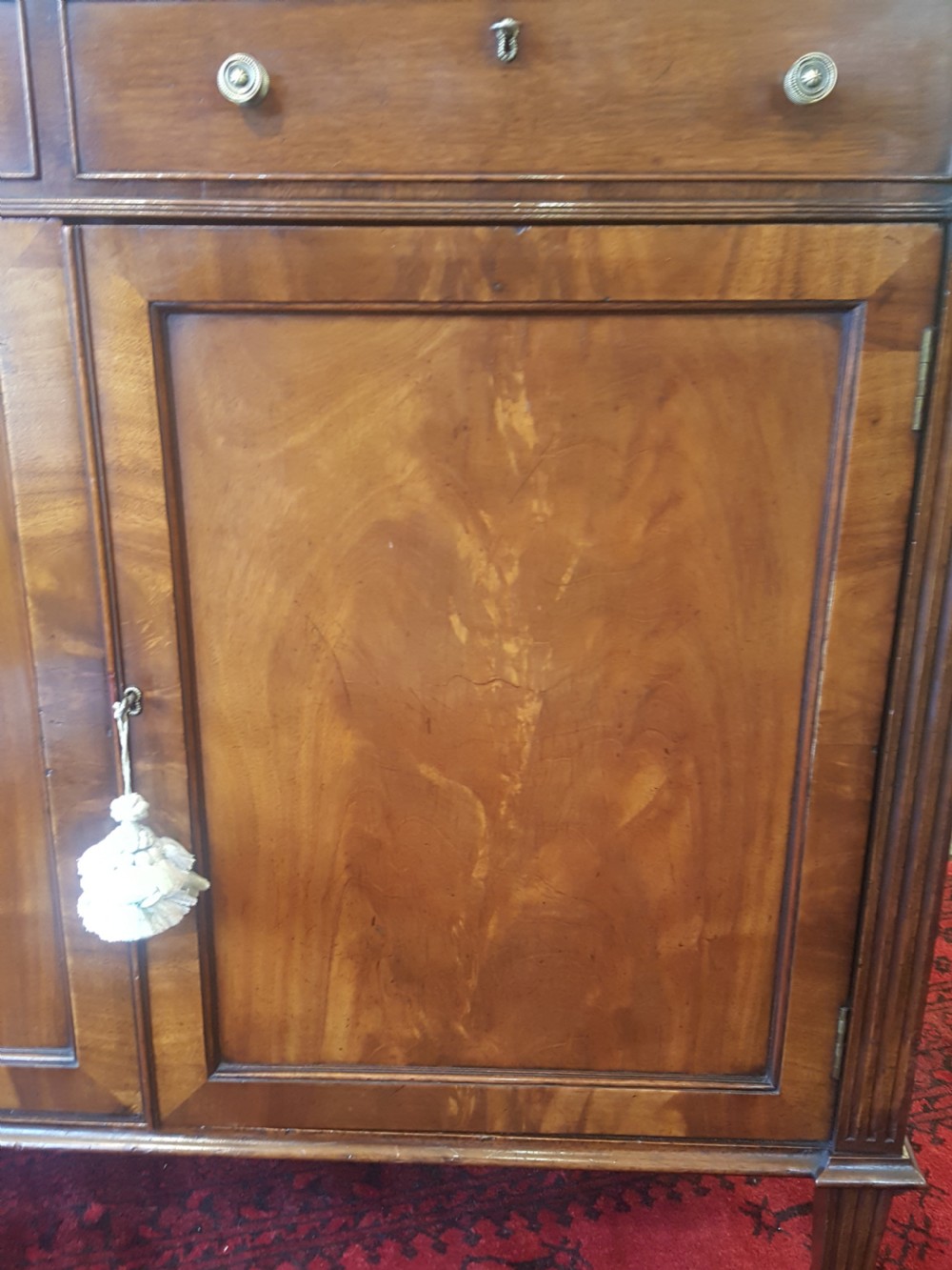 Early 20thC Mahogany Drinks Cabinet View VI