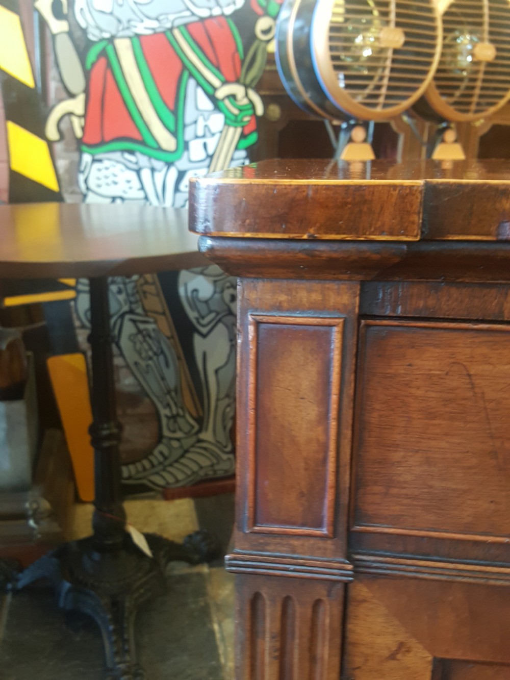 Early 20thC Mahogany Drinks Cabinet View VII