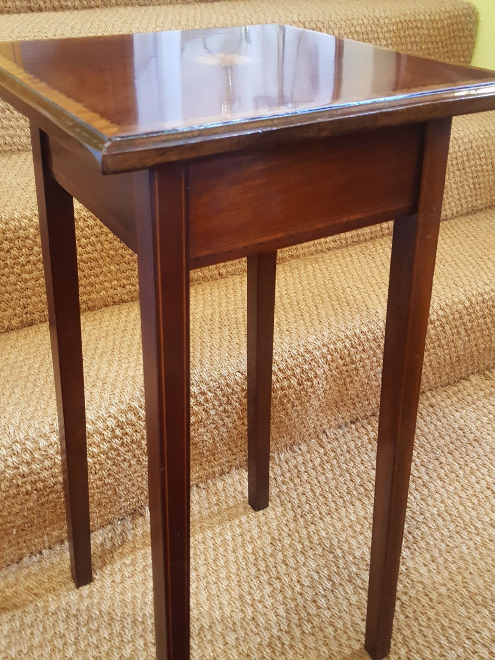 Edwardian Mahogany Wine Table View III