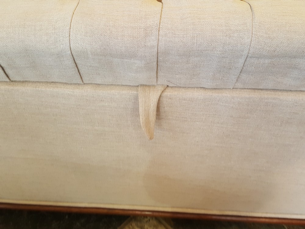 Victorian Mahogany Framed Ottoman Stool View V