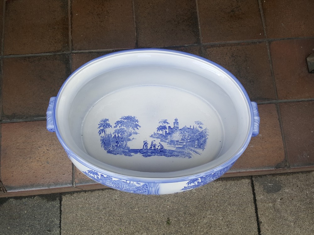 Victorian Staffordshire Planter View II
