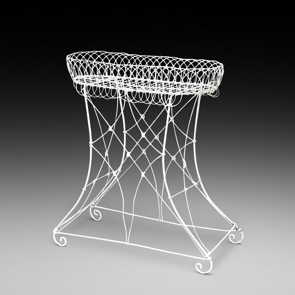 Victorian Wirework Plant Stand