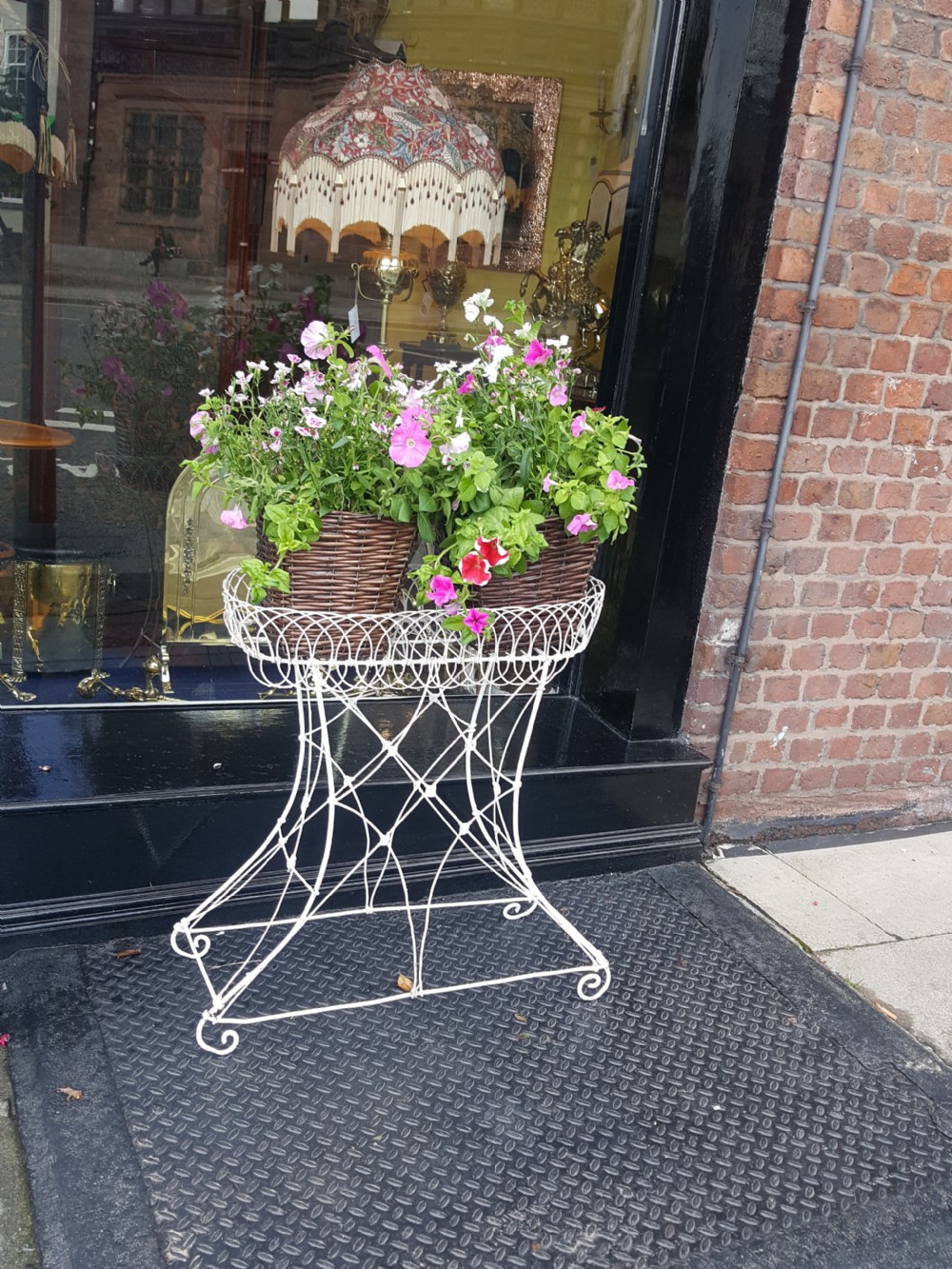 Victorian Wirework Plant Stand View II