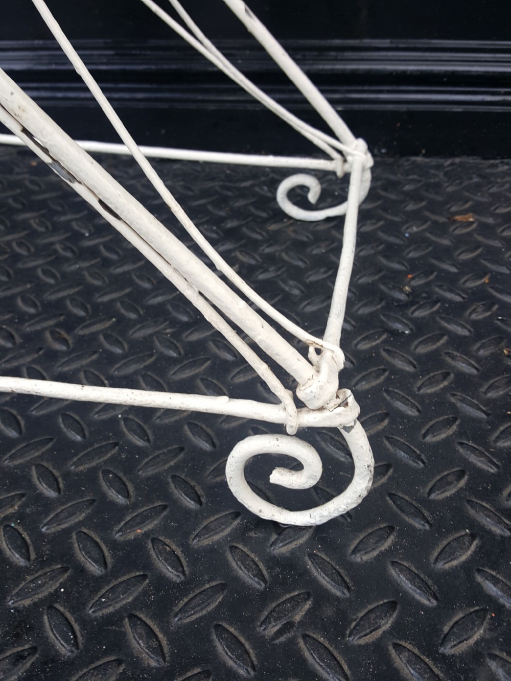 Victorian Wirework Plant Stand View III