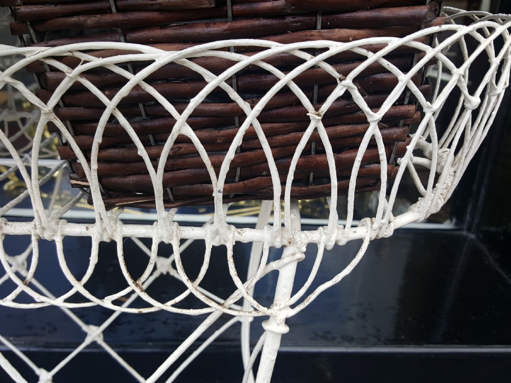 Victorian Wirework Plant Stand View IV