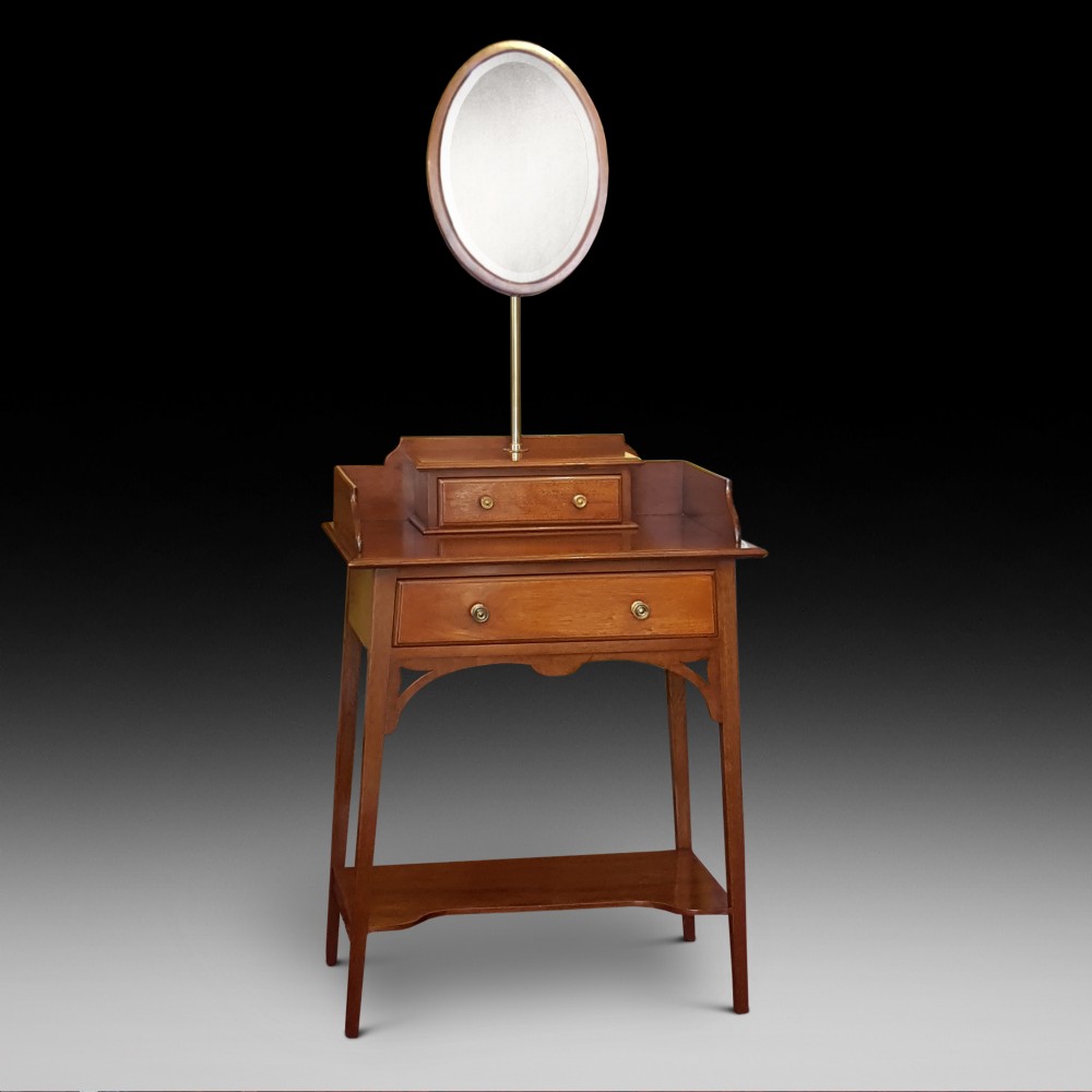 Edwardian Mahogany Shaving Stand 