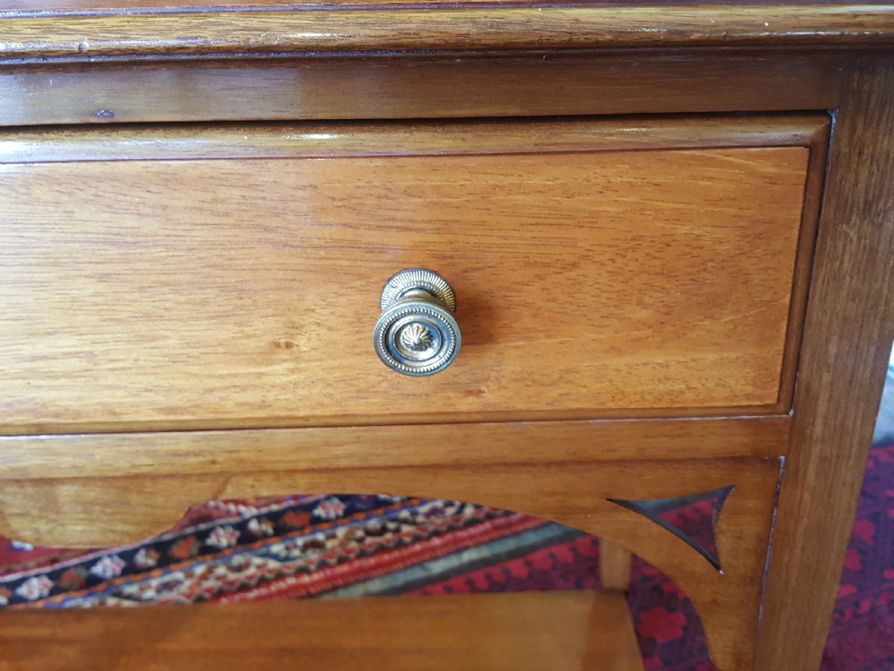 Edwardian Mahogany Shaving Stand  View II