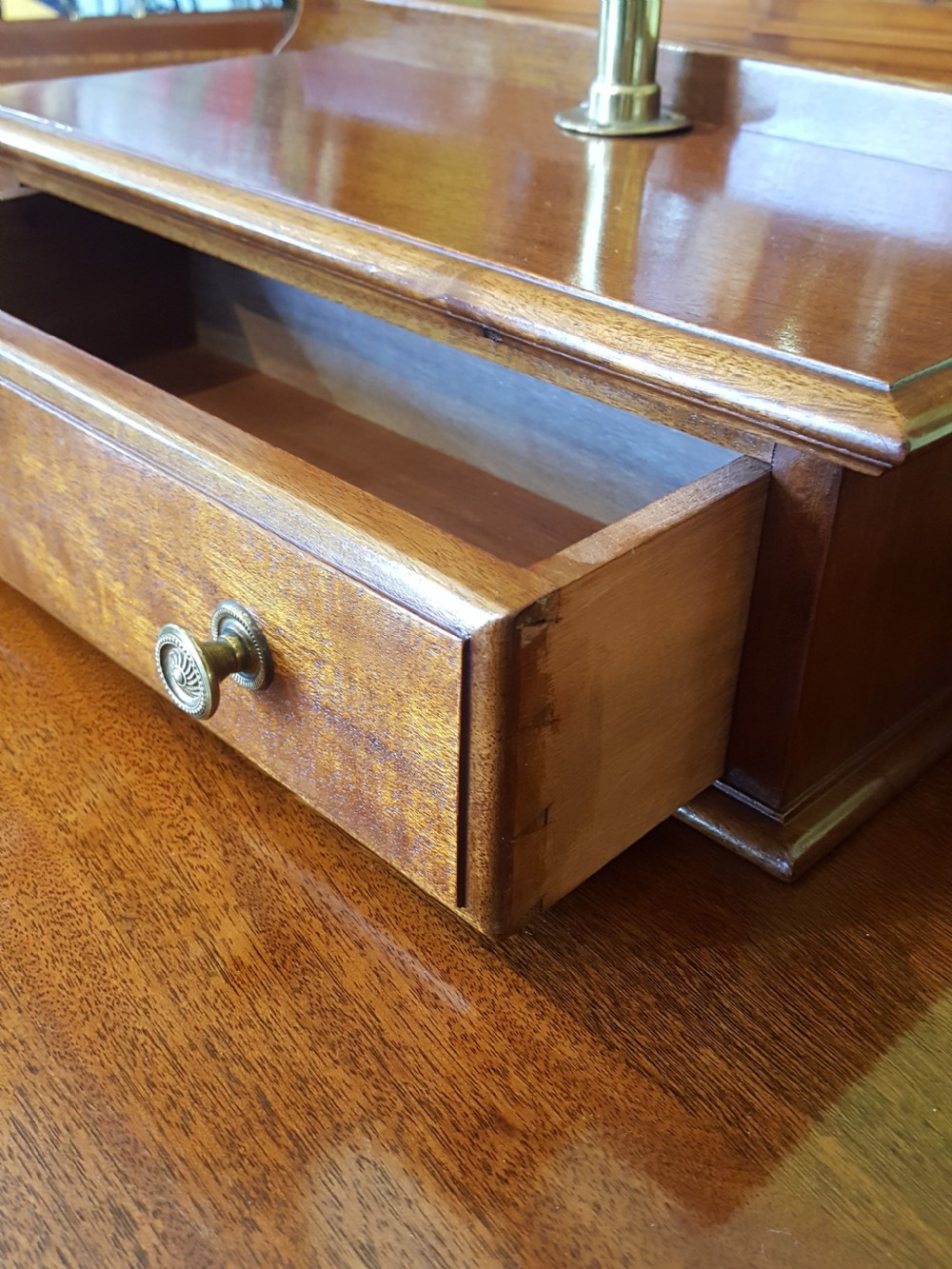 Edwardian Mahogany Shaving Stand  View III