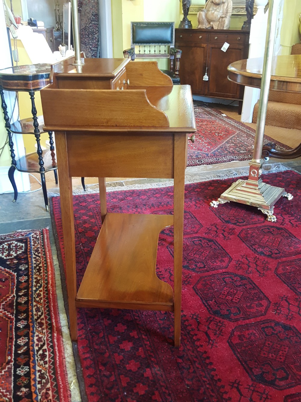 Edwardian Mahogany Shaving Stand  View VI