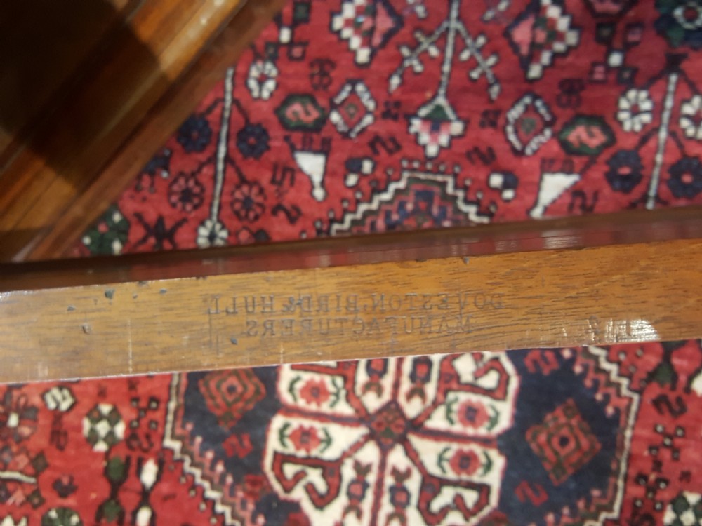 William IV Mahogany and Leather Ottoman Stool View III