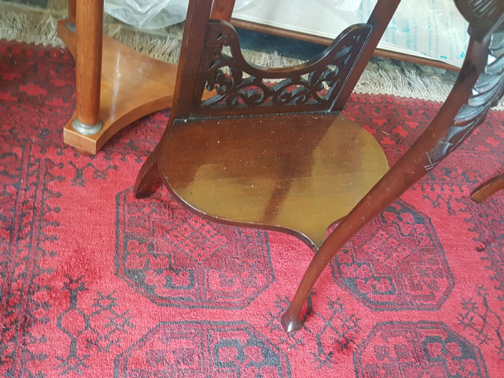 Pair of Late Victorian Mahogany Bedside Tables View V