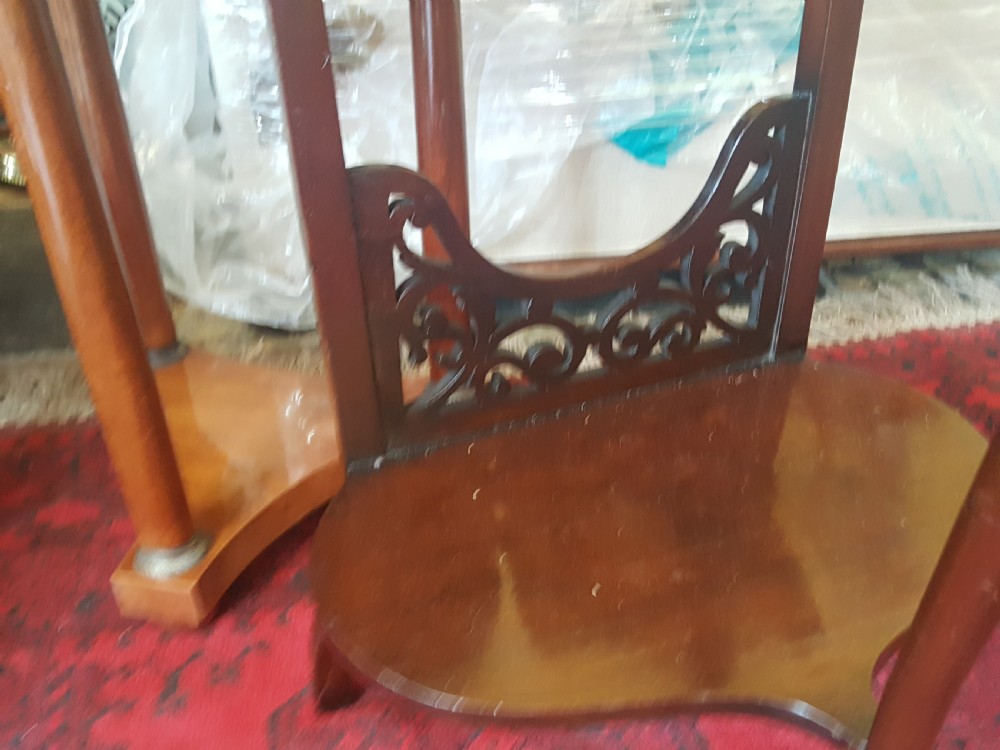 Pair of Late Victorian Mahogany Bedside Tables View VII