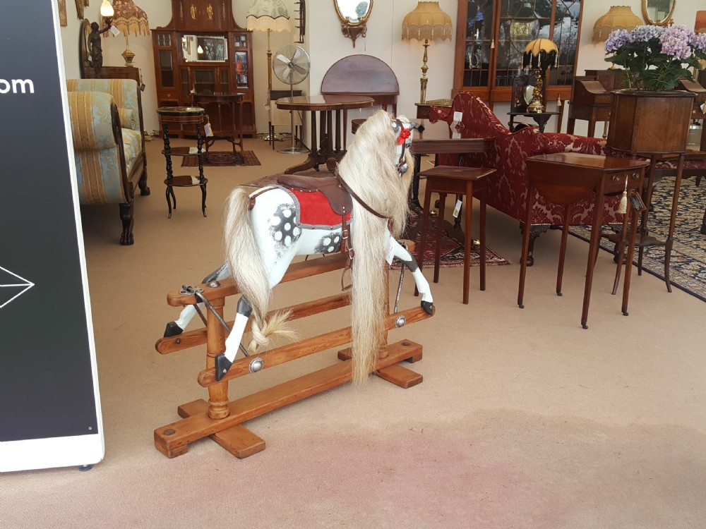 Early 20thC Lines of London Rocking Horse View II