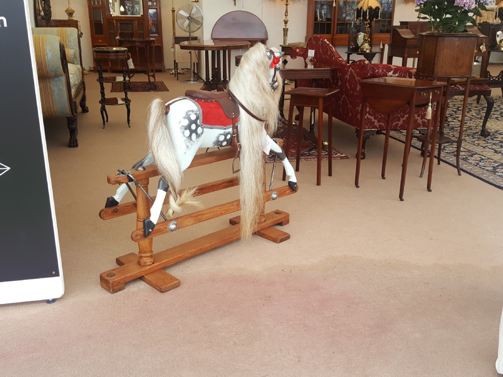 Early 20thC Lines of London Rocking Horse View III