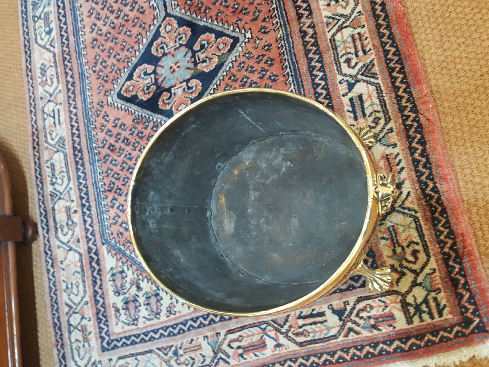 Late 19thC Brass Log Bucket View III