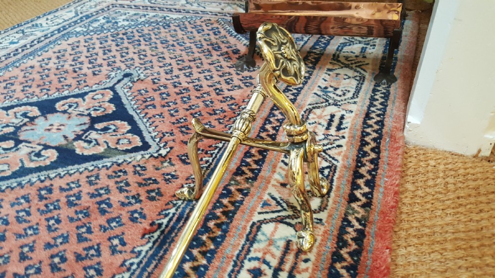 Pair of Early 20thC Fire Dogs View II