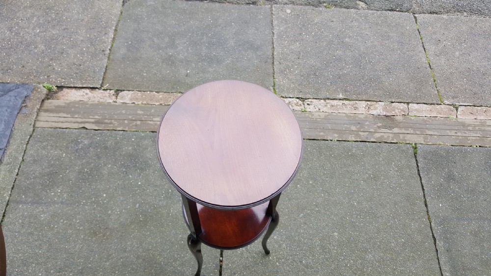  Edwardian Mahogany Occaisional Lamp Table  View II