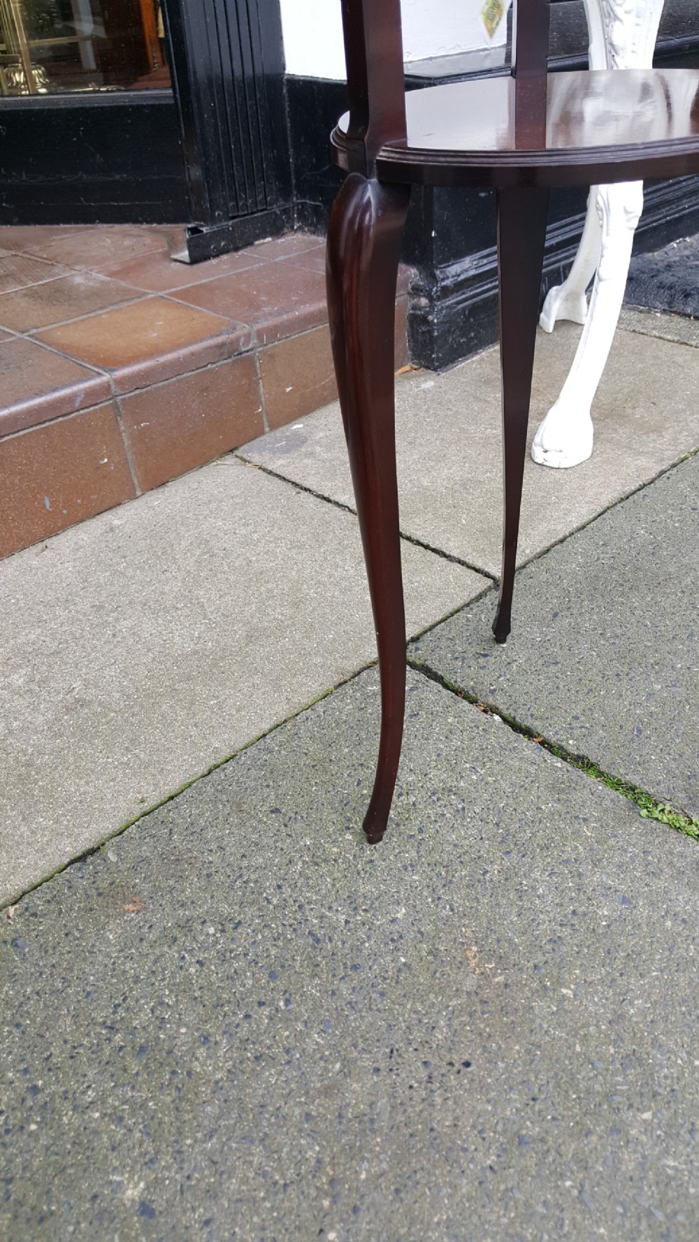  Edwardian Mahogany Occaisional Lamp Table  View III