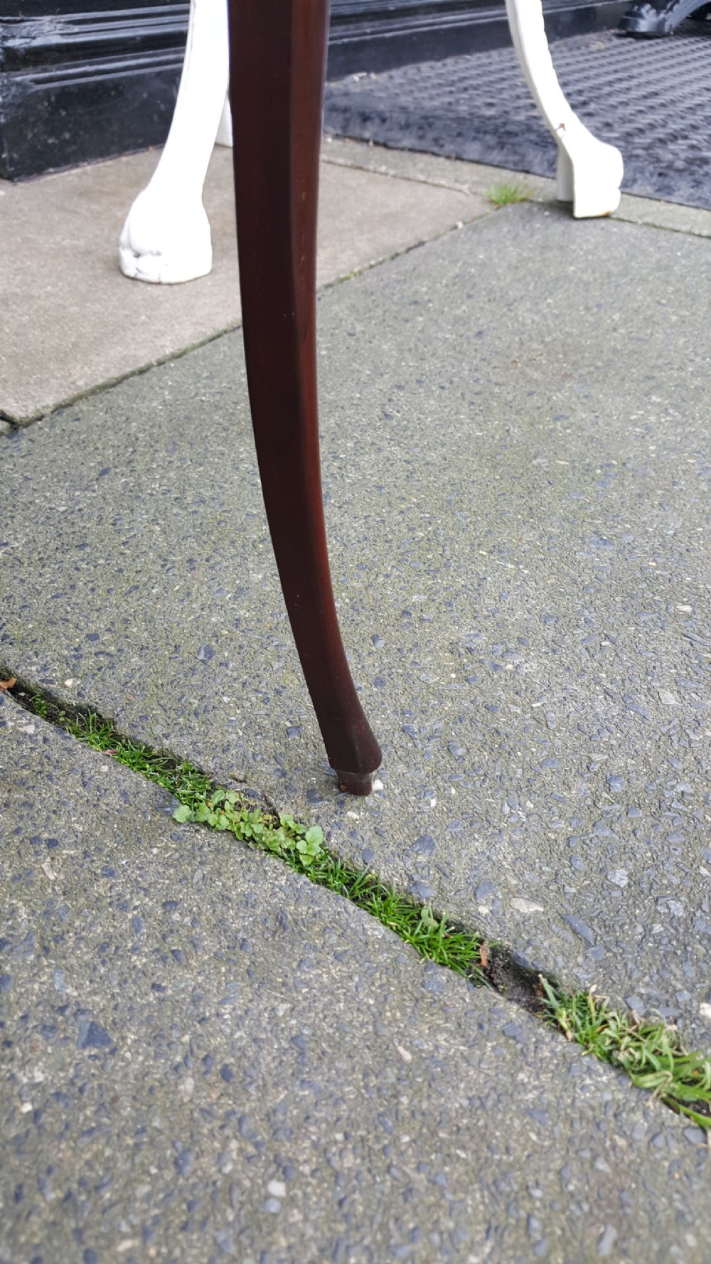  Edwardian Mahogany Occaisional Lamp Table  View V
