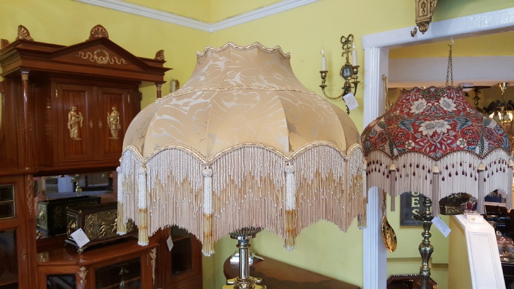 Victorian Brass Adjustable Standard Lamp View VII