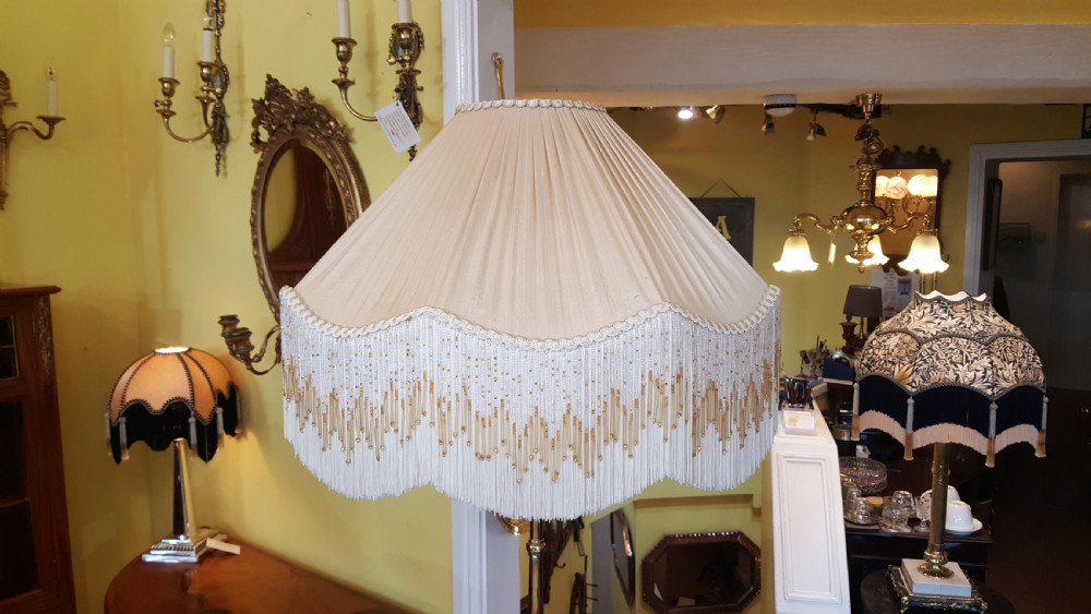 Early 20thC Brass Lamp Standard View VI