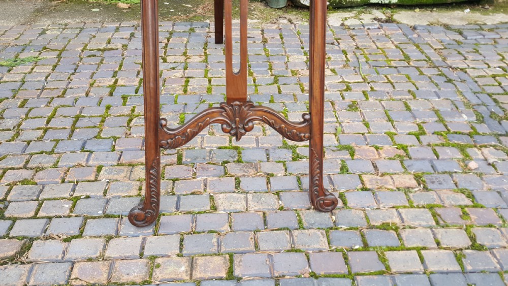  Victorian carved mahogany artist's easel View IV