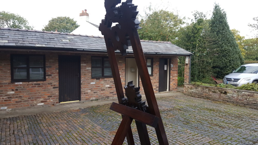  Victorian carved mahogany artist's easel View VI