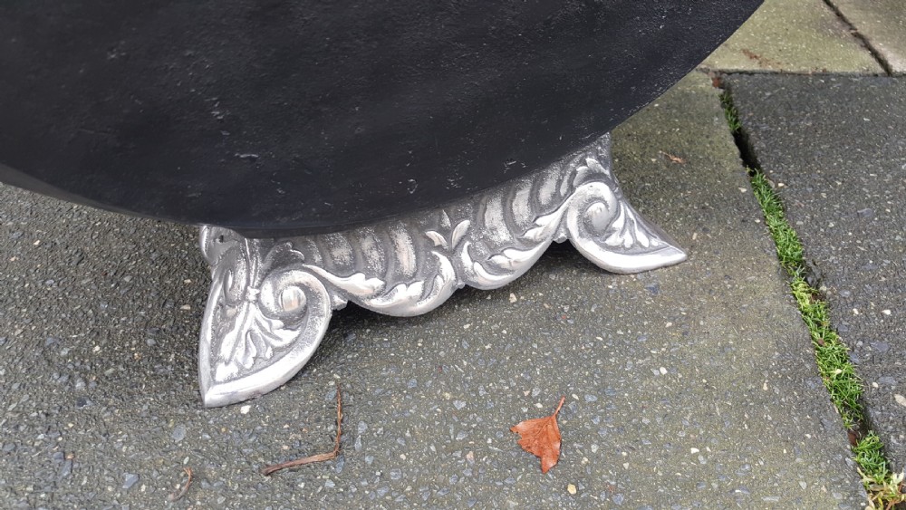 19th Century Cast Iron Coal Scuttle View II