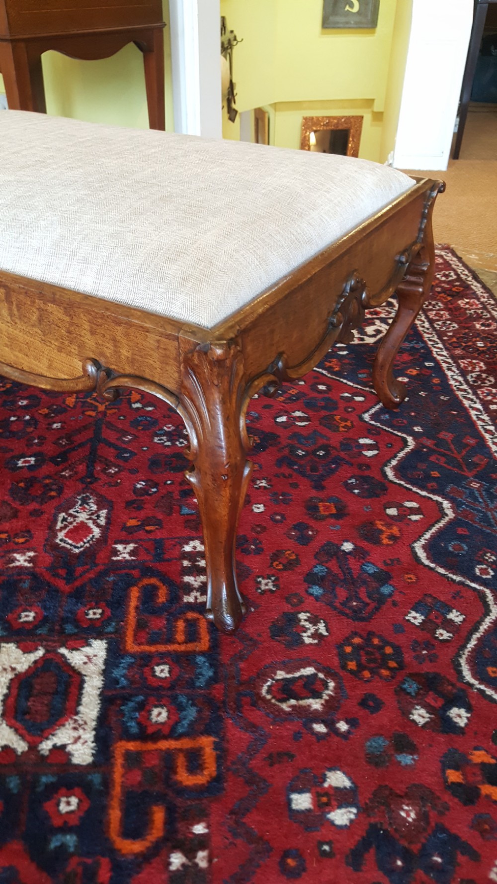 Victorian Mahogany Stool View III
